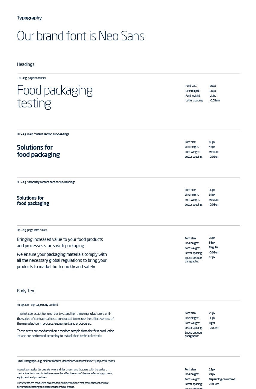 Typography documentation