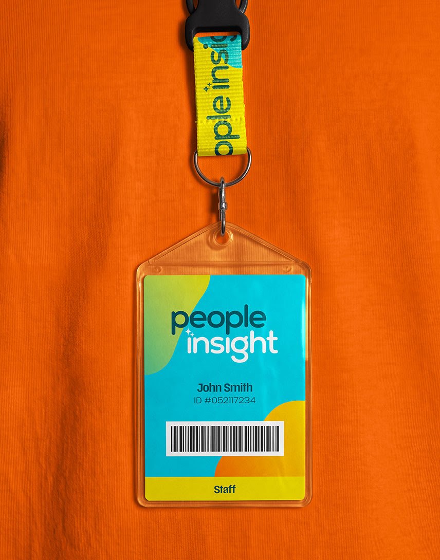 Example ID badge mockup